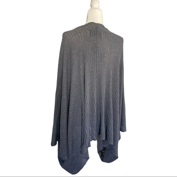 Save The Ocean Women's Recycled Kimono Grey - Picture 3 of 5